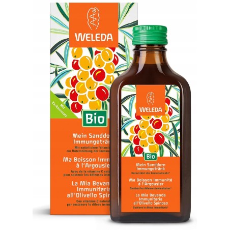 Weleda Bio Eliksir Syrop Rokitnik z Witaminą C 200ml Eko