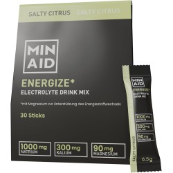 Elektrolity w proszku bez cukru Sód Potas Magnez Salty Citrus 30 saszetek