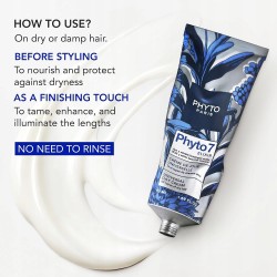 Phyto Paris Phyto 7 Krem Nawilżający do Włosów Suchych 50ml