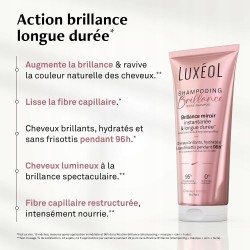Luxéol Szampon Nadający Blask Efekt Lustra 200ml Algi Bez Silikonów