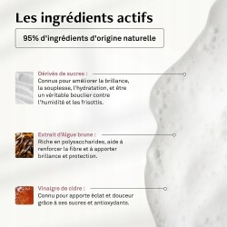 Luxéol Szampon Nadający Blask Efekt Lustra 200ml Algi Bez Silikonów