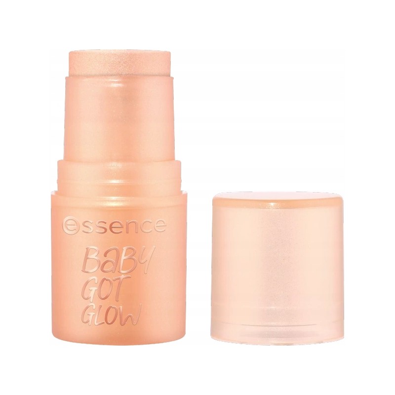 Rozświetlacz w sztyfcie Essence złoty Baby Got Glow 5,5 ml