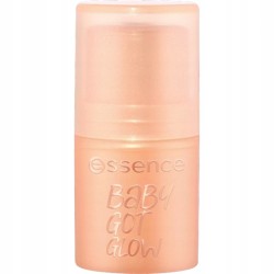 Rozświetlacz w sztyfcie Essence złoty Baby Got Glow 5,5 ml