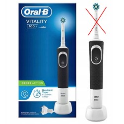 Outlet Szczoteczka elektryczna Oral-B Vitality 100 CrossAction czarna