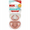 Smoczek NUK 540799 silikonowy anatomiczny wielokolorowy 2 szt. 0-6 msc.