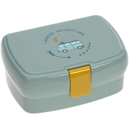Outlet LÄSSIG Adventure pudełko śniadaniowe autobus wkładka 17,7x13,4 cm