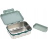 LÄSSIG Adventure lunch box śniadaniówka stal nierdzewna zielona 17x13 cm