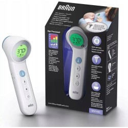 Outlet BRAUN BNT400 Sensial 7 Termometr Bezdotykowy do czoła Age Precision