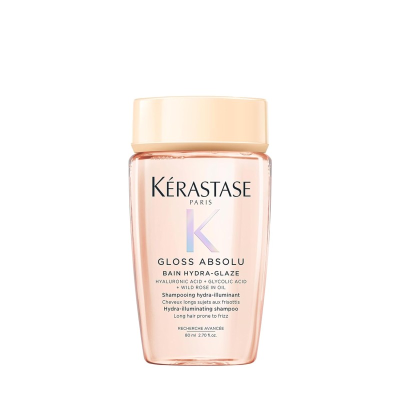 Kérastase Gloss Absolu Bain Hydra-Glaze szampon do włosów puszących 80 ml