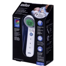 Outlet BRAUN BNT400 Sensial 7 Termometr Bezdotykowy do czoła Age Precision