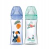 Outlet Dodie zestaw 2 butelek 330 ml 6m+ antykolkowe silikonowy niekapek