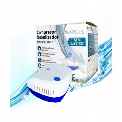 Outlet Mobiclinic nebulizator kompresorowy inhalator 6 ml MMAD 3 µm 55 dB
