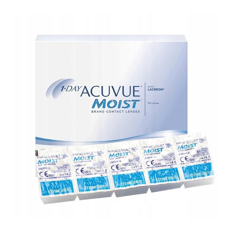 1-DAY ACUVUE MOIST 60szt +2,75 9.0