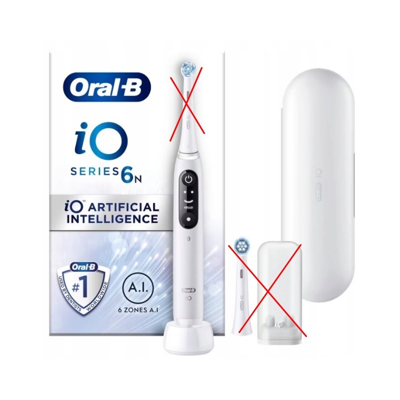 Outlet Szczoteczka elektryczna Oral-B iO Series 6 3753 Bluetooth timer