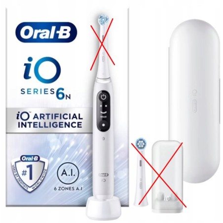 Outlet Szczoteczka elektryczna Oral-B iO Series 6 3753 Bluetooth timer