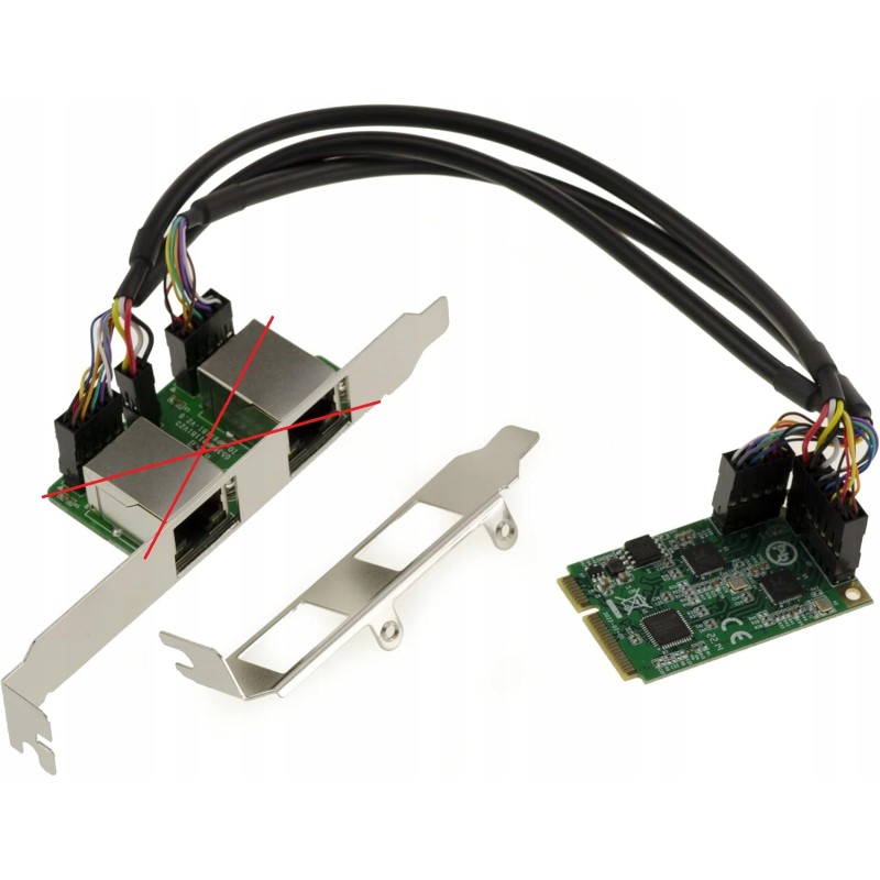 Outlet Karta kontrolera Mini PCI Express - Chipset Realtek RTL8125 Outlet Karta kontrolera Mini PCI Express - Chipset Realtek RTL8125
