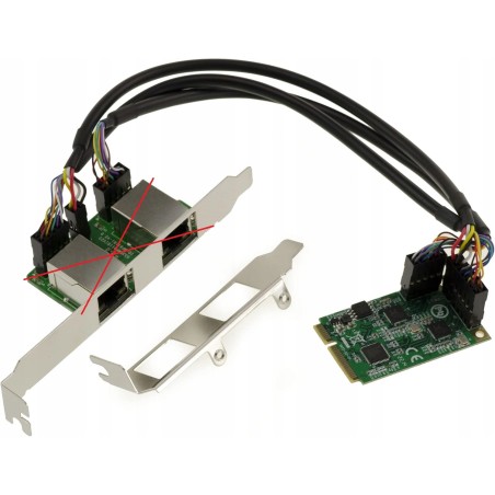Outlet Karta kontrolera Mini PCI Express - Chipset Realtek RTL8125