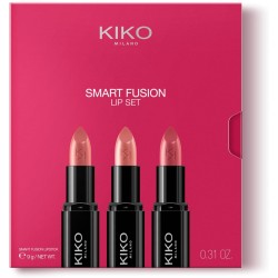 KIKO MILANO Smart Fusion Lip Set zestaw pomadek do makijażu ust 3x3g