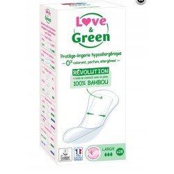 Love & Green Love & Green Hipoalergiczne wkladki do majtek 28 szt