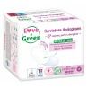 Love & Green Hipoalergiczne podpaski na noc 9 szt