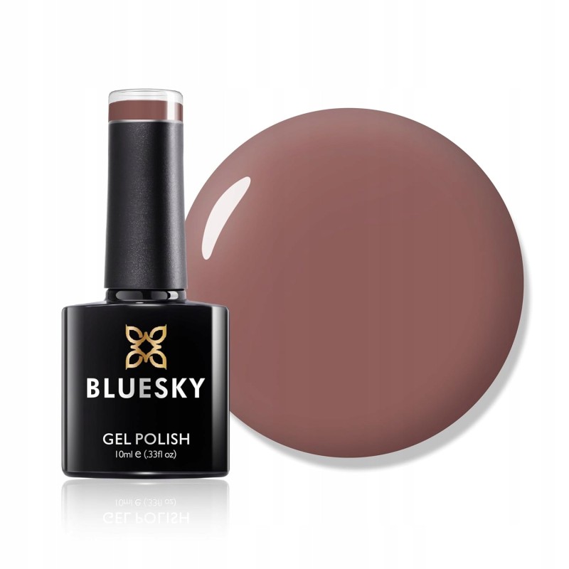 Bluesky BLUESKY Gel Polish, Jasnobrązowy A43 10 ml - Żelowy lakier