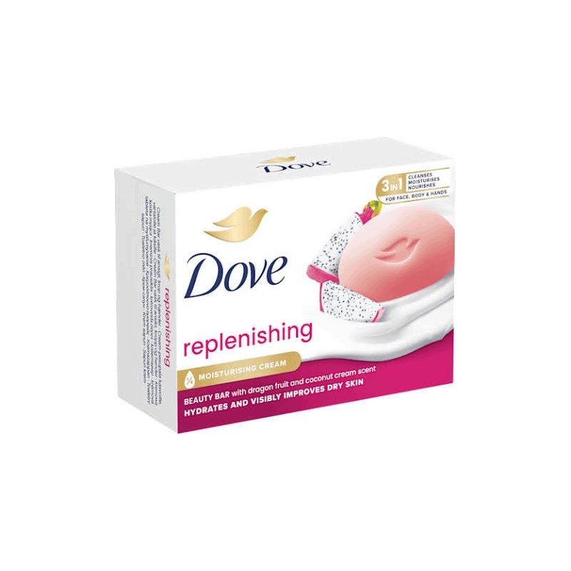 DOVE MYDŁO SMOCZY OWOC REPLENISHING 3W1 90G NEU DE