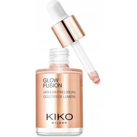 KIKO Milano Glow Fusion Highlighting Drops płynny rozjaśniacz do twarzy