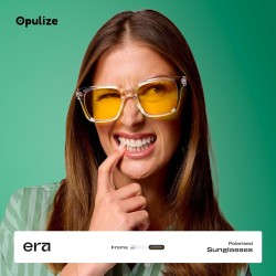 Outlet OPULIZE ERA Okulary przeciwsłoneczne UV400 Polaryzowane 2 szt. duże