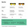 Outlet OPULIZE ERA Okulary przeciwsłoneczne UV400 Polaryzowane 2 szt. duże