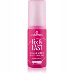 Essence Fix & LAST MATTE matujący spray utrwalający makijaż 50 ml