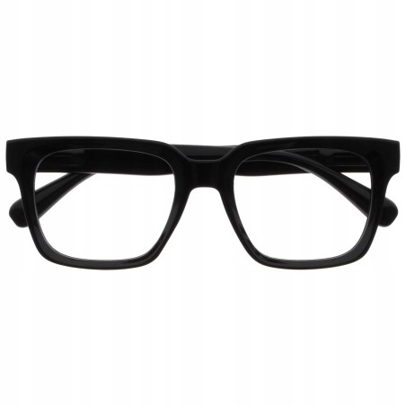 Okulary OPULIZE ERA do komputera UV400 antyrefleksyjne +1,00 czarne