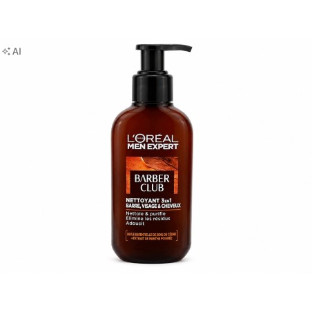 L'Oréal Men Expert Barber Club Żel 3w1 do brody twarzy włosów 200 ml