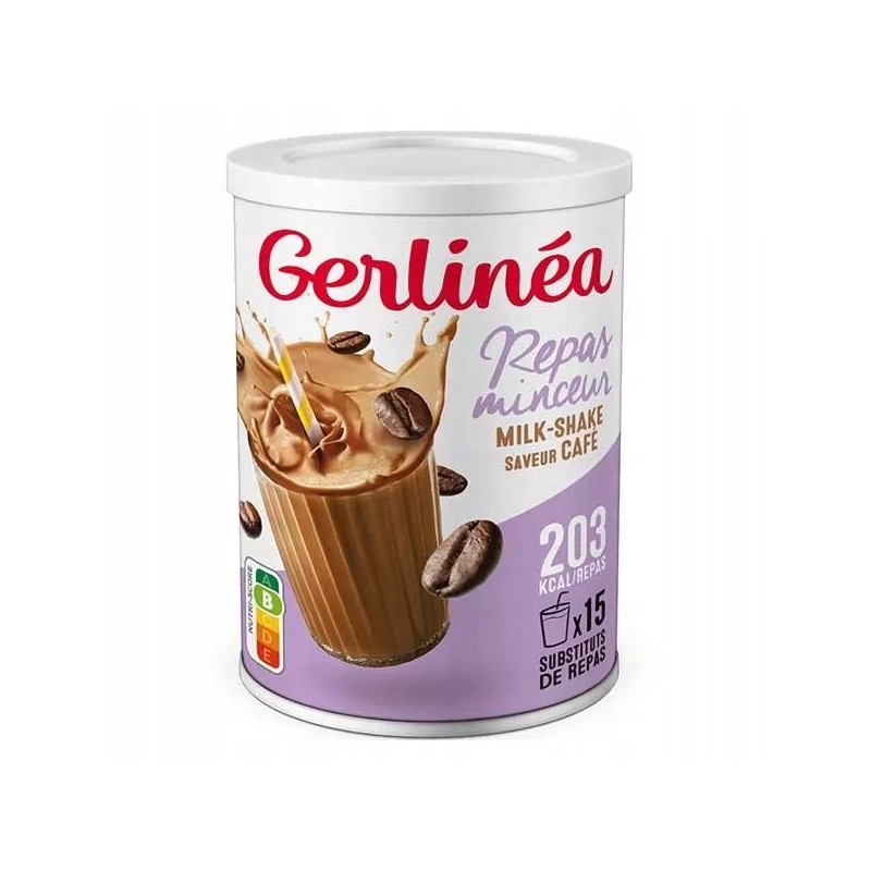 Gerlinéa napój mleczny o smaku kawowym - zamiennik posiłku 450g