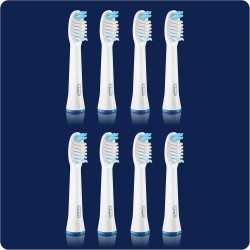 Oral-B Pulsonic Clean Końcówki do Szczoteczki Elektrycznej 8 Sztuk trwałe