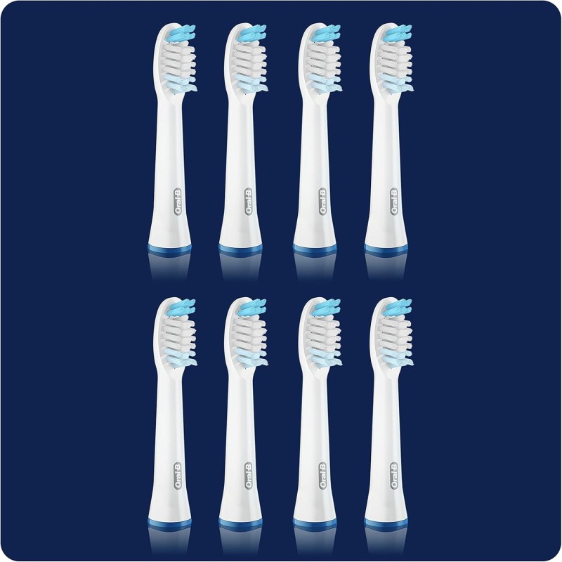 Oral-B Pulsonic Clean Końcówki do Szczoteczki Elektrycznej 8 Sztuk trwałe