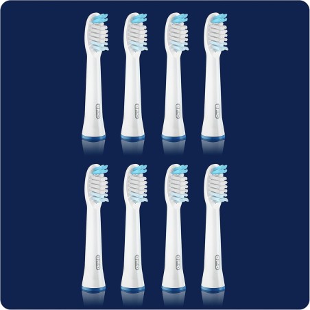 Oral-B Pulsonic Clean Końcówki do Szczoteczki Elektrycznej 8 Sztuk trwałe