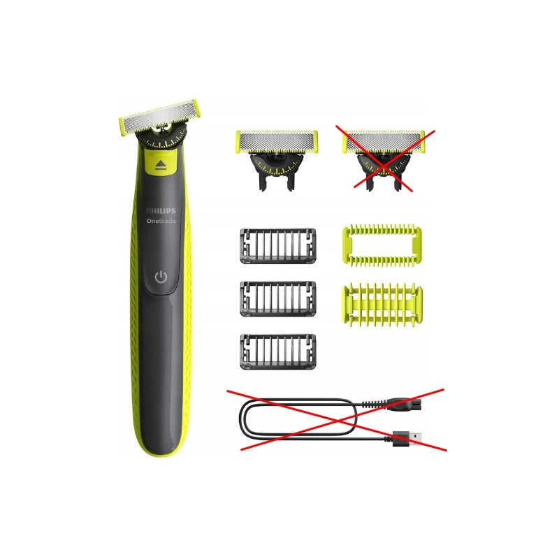 Outlet Philips OneBlade 360 QP2824/31 golarka do twarzy ciała trymer 360