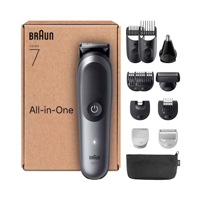 Outlet Braun Series 7 AIO7545 trymer wielofunkcyjny 12w1 broda ciało włosy