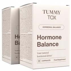 TummyTox Równowaga hormonalna detoks estrogenów z jodem i B6 60 kaps.