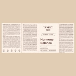 TummyTox Równowaga hormonalna detoks estrogenów z jodem i B6 60 kaps.