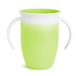 Outlet Munchkin Miracle 360° kubek treningowy z uchwytami zielony 207 ml
