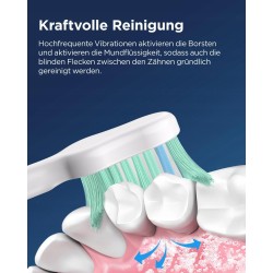 Outlet Szczoteczka soniczna Y09, 5 trybów, 3 intensywności, 1 końcówka,