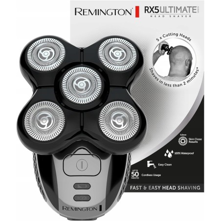 Outlet Remington XR1501 golarka do głowy męska wodoodporna 5 głowic 0.2 mm