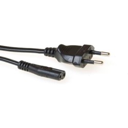 Outlet ACT C7 AK5418 kabel sieciowy Euro C7 kabel do urządzeń PS4/PS5/TV