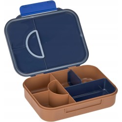 Outlet LÄSSIG śniadaniówka BPA z wyjmowaną przegródką Lunchbox 5 x 17 cm