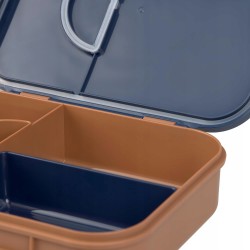 Outlet LÄSSIG śniadaniówka BPA z wyjmowaną przegródką Lunchbox 5 x 17 cm