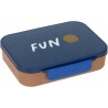 Outlet LÄSSIG śniadaniówka BPA z wyjmowaną przegródką Lunchbox 5 x 17 cm