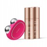 Masażer FOREO Bear tonizujący różowy z mikroprądami + 2x serum 30 ml