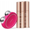 Masażer FOREO Bear tonizujący różowy z mikroprądami + 2x serum 30 ml