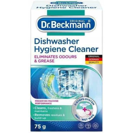 Proszek do czyszczenia zmywarki Dr. Beckmann 75g z chusteczką czyszczącą